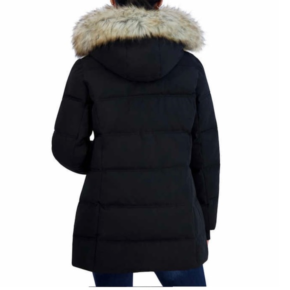 Nautica Ladies' Heavy Puffer Jacket with Fur - Picture 4 of 4